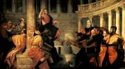Veronese (Paolo Caliari): Jézus vitája a doktorokkal a Templomban (Museo Nacional del Prado) 
